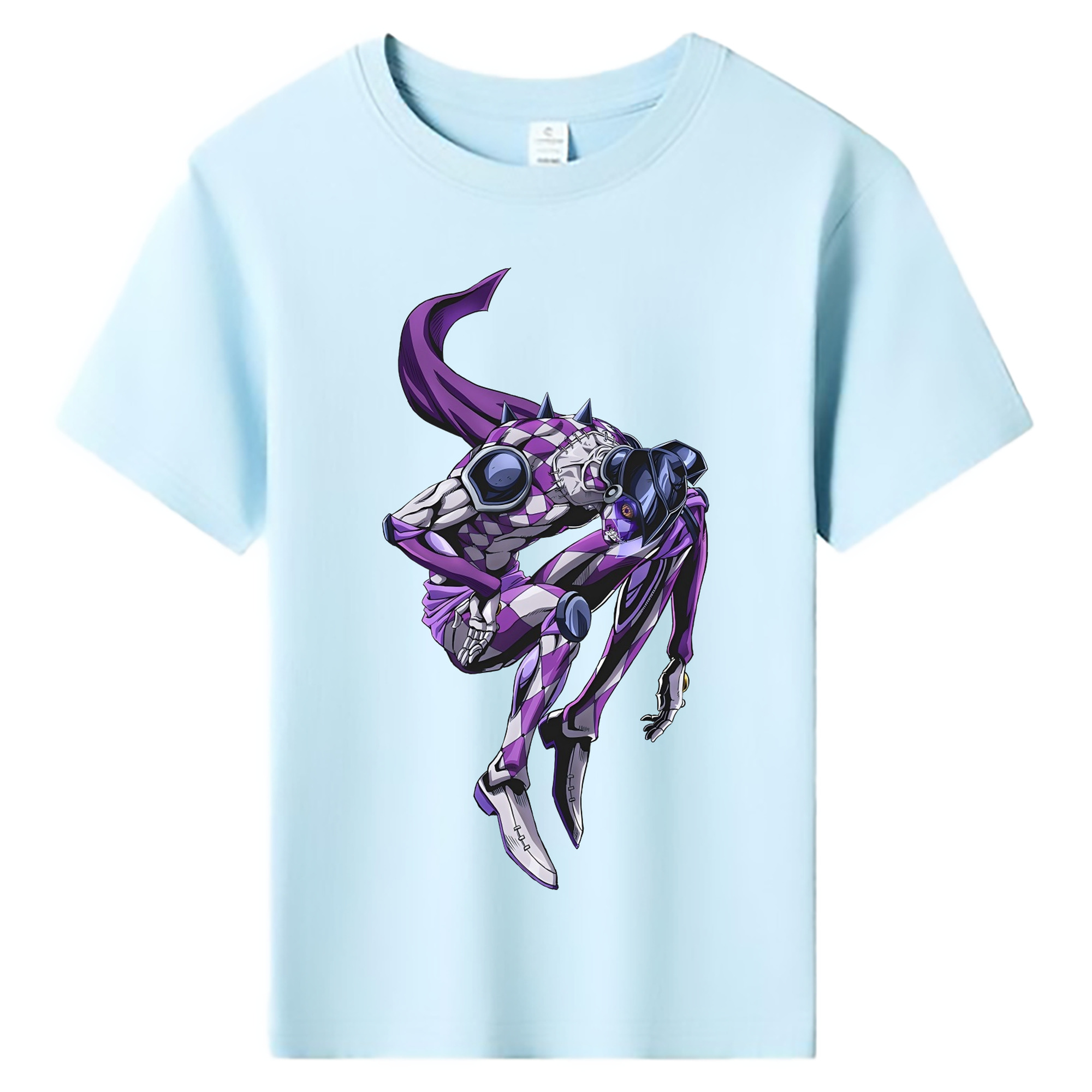 （画像用） ジョジョの奇妙な冒険 パンナコッタ?フー JoJo's Bizarre Adventure Pannacotta Fugo 綿100％キッズTシャツ（フロントプリント）